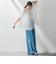 【WEB限定】ドルマンギャザーブラウス≪手洗い可能≫