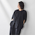 【WEB限定】ドルマンギャザーブラウス≪手洗い可能≫