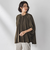 【WEB限定】ドルマンギャザーブラウス≪手洗い可能≫