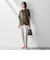 【WEB限定】ドルマンギャザーブラウス≪手洗い可能≫