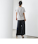 【WEB限定】ウエストギャザーワイドパンツ≪手洗い可能≫