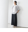 【WEB限定】ウエストギャザーワイドパンツ≪手洗い可能≫