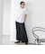 【WEB限定】ウエストギャザーワイドパンツ≪手洗い可能≫