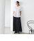 【WEB限定】ウエストギャザーワイドパンツ≪手洗い可能≫