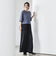 【WEB限定】ウエストギャザーワイドパンツ≪手洗い可能≫