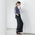 【WEB限定】ウエストギャザーワイドパンツ≪手洗い可能≫