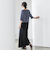 【WEB限定】ウエストギャザーワイドパンツ≪手洗い可能≫
