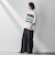 【WEB限定】ウエストギャザーワイドパンツ≪手洗い可能≫