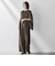 【WEB限定】ウエストギャザーワイドパンツ≪手洗い可能≫