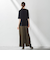 【WEB限定】ウエストギャザーワイドパンツ≪手洗い可能≫