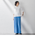 【WEB限定】ウエストギャザーワイドパンツ≪手洗い可能≫