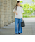 【WEB限定】ウエストギャザーワイドパンツ≪手洗い可能≫
