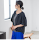 【WEB限定】バルーンスリーブブラウス≪手洗い可能≫