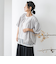 【WEB限定】バルーンスリーブブラウス≪手洗い可能≫