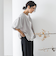 【WEB限定】バルーンスリーブブラウス≪手洗い可能≫