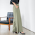 パッチポケットワイドパンツ≪洗濯機で洗える≫