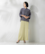 パッチポケットワイドパンツ≪洗濯機で洗える≫