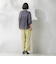 パッチポケットワイドパンツ≪洗濯機で洗える≫