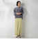 パッチポケットワイドパンツ≪洗濯機で洗える≫
