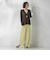 パッチポケットワイドパンツ≪洗濯機で洗える≫