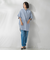 【WEB限定】チュニックシャツ≪手洗い可能≫