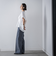 【WEB限定】ウエストタックカットソー≪手洗い可能≫