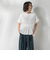 【WEB限定】ウエストタックカットソー≪手洗い可能≫