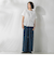 【WEB限定】ウエストタックカットソー≪手洗い可能≫