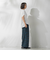 【WEB限定】ウエストタックカットソー≪手洗い可能≫