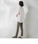 【WEB限定】ウエストタックカットソー≪手洗い可能≫