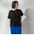 【WEB限定】ウエストタックカットソー≪手洗い可能≫