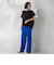 【WEB限定】ウエストタックカットソー≪手洗い可能≫