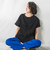 【WEB限定】ウエストタックカットソー≪手洗い可能≫