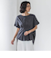 【WEB限定】ウエストタックカットソー≪手洗い可能≫