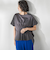 【WEB限定】ウエストタックカットソー≪手洗い可能≫