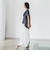 【WEB限定】ウエストタックカットソー≪手洗い可能≫