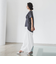【WEB限定】ウエストタックカットソー≪手洗い可能≫