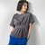 【WEB限定】ウエストタックカットソー≪手洗い可能≫