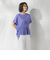 【WEB限定】ウエストタックカットソー≪手洗い可能≫