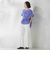 【WEB限定】ウエストタックカットソー≪手洗い可能≫