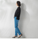 シアーVネックカットソー≪洗濯機で洗える≫