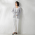 シアーVネックカットソー≪洗濯機で洗える≫