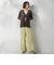 シアーVネックカットソー≪洗濯機で洗える≫