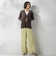 シアーVネックカットソー≪洗濯機で洗える≫