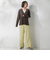 シアーVネックカットソー≪洗濯機で洗える≫