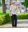 【大きいサイズ】【旅楽シリーズ/極】メランジツイルストレートパンツ≪洗濯機で洗える≫