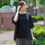 【大きいサイズ】【旅楽シリーズ/極】メランジツイルブラウス≪洗濯機で洗える≫