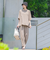 【大きいサイズ】【旅楽シリーズ/極】メランジツイルブラウス≪洗濯機で洗える≫