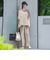 【旅楽シリーズ/極】メランジツイルブラウス≪洗濯機で洗える≫