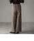 グレンチェックパンツ≪洗濯機で洗える≫
